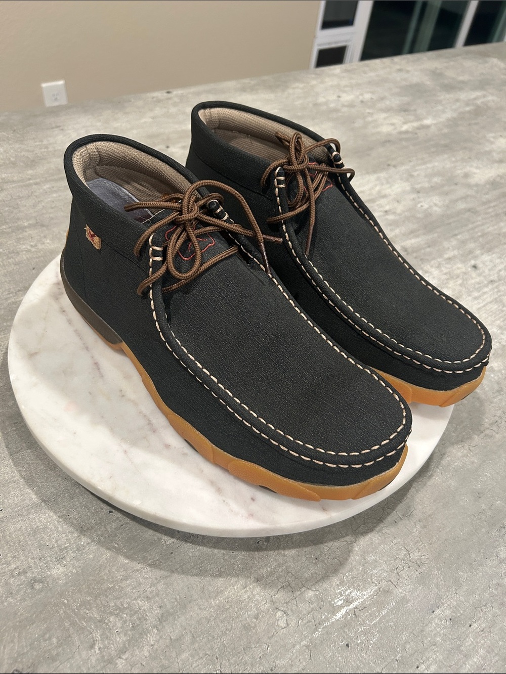 Twisted X Work charcoal Chukka Boots with Gum Sole size 10